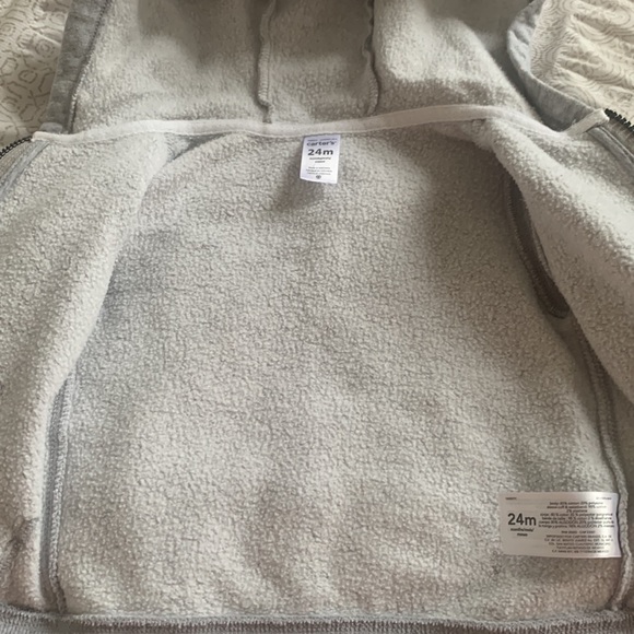 Zara & Carter's toddler boy hooded sweaters 18- 24M - Picture 7 of 12